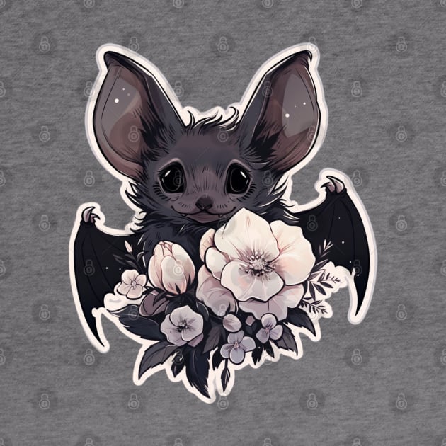 Pastel Goth Cute Bat by DarkSideRunners